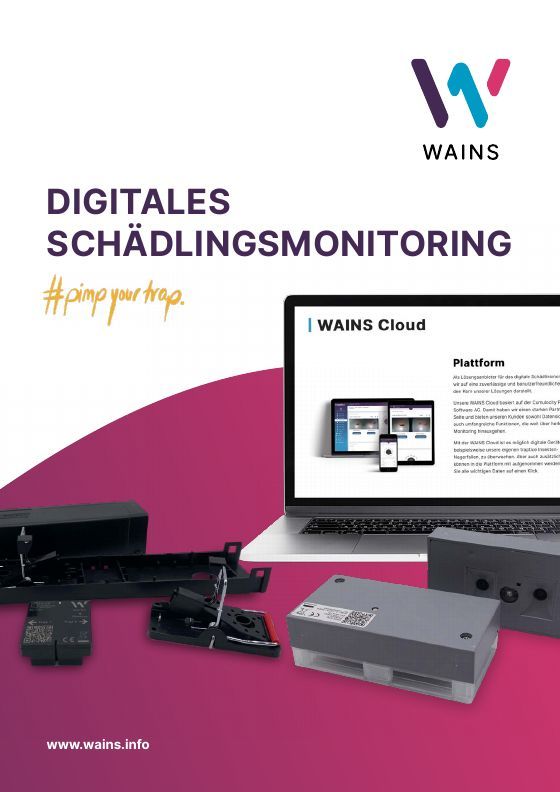 Titelseite: Digitales Schädlingsmonitoring
